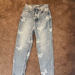 Pacsun Butterfly Jeans size 25
